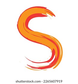 letter S, alphabet a b c d big letter and small letter