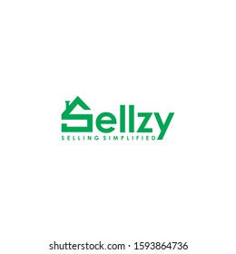 Letter s architect home construction creative vector