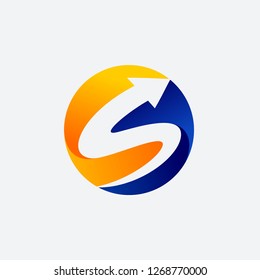 Letter S Arrow