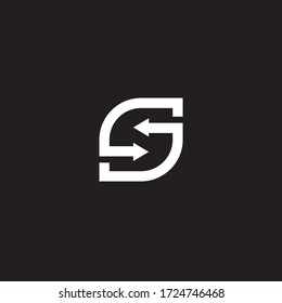 Logo-Design-Element für Buchstaben S