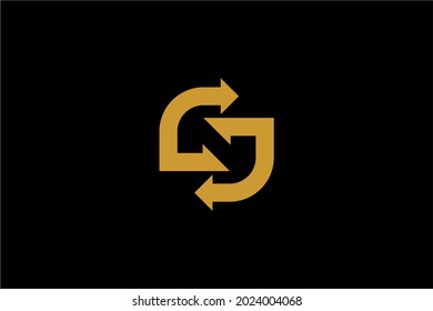 Logo-Design-Vektor für Letter S. Symbol der S-Bildart Monogram.