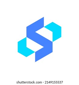 Letter S arrow logo design