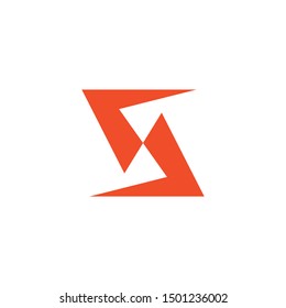 Letter S with Arrow Logo, graphic Template, Sporty, speed, sharp S arrow logo .vector