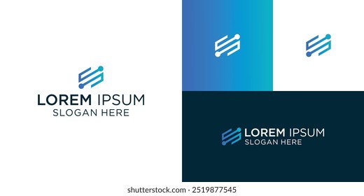 Letter S Arrow Logo Logos Design Element Stock Vector Illustration Template