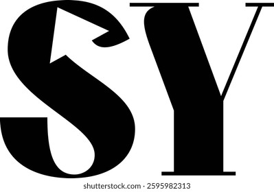 letter s arrow recycle or exchange logo with vector file.