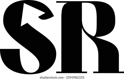 letter s arrow recycle or exchange logo with vector file.