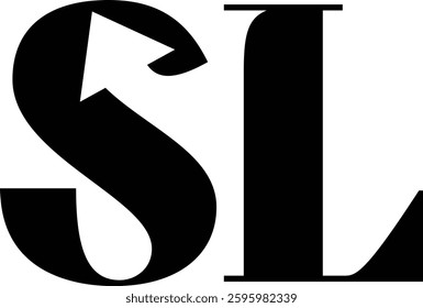 letter s arrow recycle or exchange logo with vector file.
