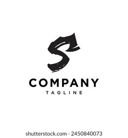 Letter S Axe Logo icon vector template.eps