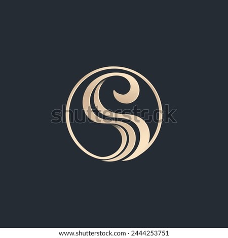 Letter S Beauty Logo Vector Template
