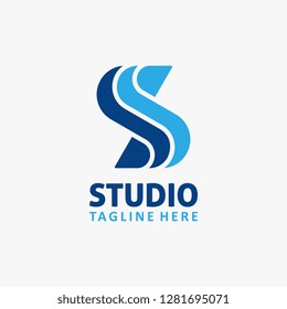 Letter S business logo design