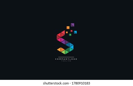 Letter S Business Logo Design Alphabet Icon Vector Symbol