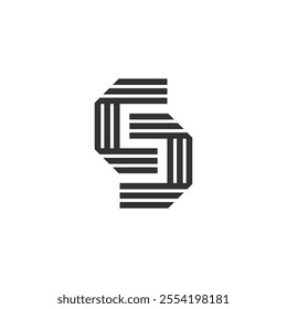 Letter S or C Monogram, Logo Design Inspiration