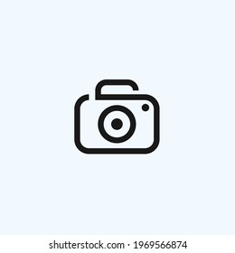 letter s camera logo design vector illustration