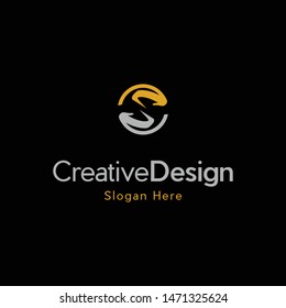 Letter S Circle Creative Business Logo