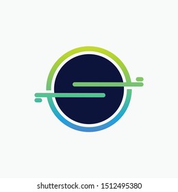 Letter S Circle Creative Modern Business Logo