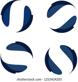 Letter S Circle Logo