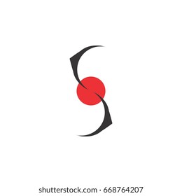 letter s with circle logo