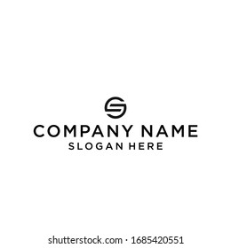 Design-Vektorillustration des GS-Logos