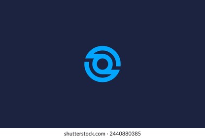 letter s with circle logo icon design vector design template inspiration