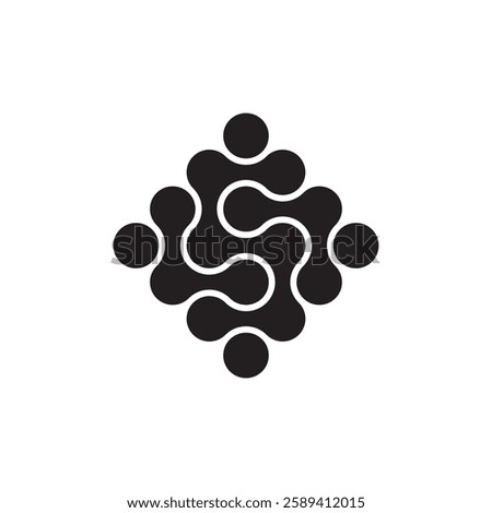 The Letter S Counseling Logo is a sleek and professional design symbolizing support and guidance. Perfect for therapists, coaches, and mental health services looking for a strong brand identity