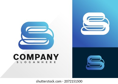 Letter S creative logo vector design. Abstract emblem, designs concept, logos, logotype element for template