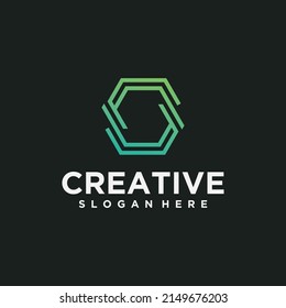 Letter s creative minimalist design template graphics for business identity