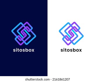 plantilla de diseño de logotipo creativo moderno
