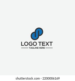 Diseño de logotipo moderno creativo para letras 