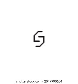 letter s crystal epic simple symbol logo vector