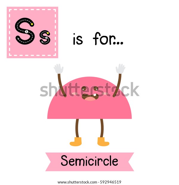 Vector De Stock Libre De Regalías Sobre Letter S Cute