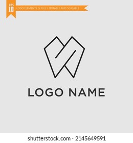Letter s dental tooth logo design vector image