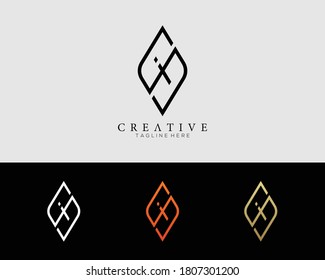 letter I and S design logo template  modern creative elegant