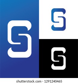 The letter S design is very suitable for logos or vector icons for your work project. Vector EPS 10.