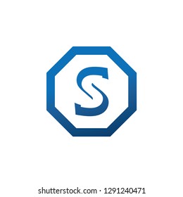 The letter S design is very suitable for logos or vector icons for your work project. Vector EPS 10.