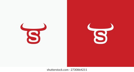 Letra S Devil Horn logo