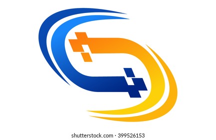 Letter S Digital Transfer 