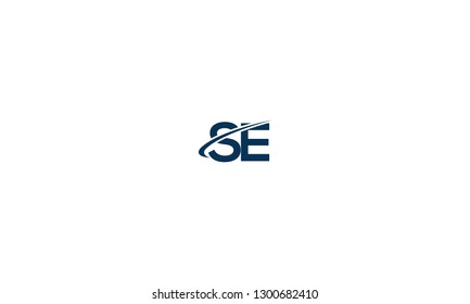 LETTER S AND E LOGO FOR LOGO DESIGN OR ILLUSTRATION USE