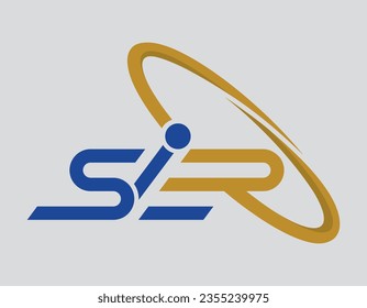 Letter S I E R. clear and clean logotype, very professional, clean and modern with a Saturn ring, showing that your company is very sophisticated with technology.  Suitable for technology business etc