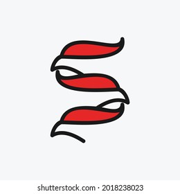 Letter S Eagle Modern Business Logo