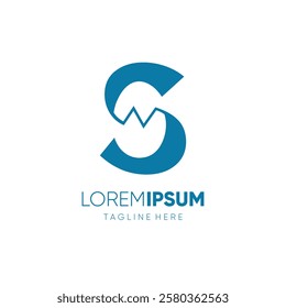 Letter S Egg Logo Design Vector Icon Graphic Emblem Symbol Illustration