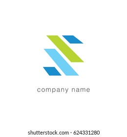Letter S element logo