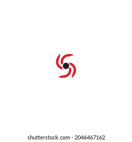 letter S epic simple symbol logo vector