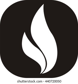 letter s fire logo design