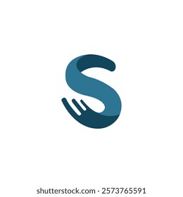 Letter S Flexibile Logo Template