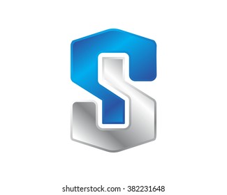 letter s font image icon vector