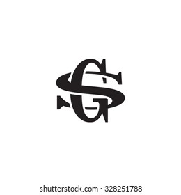 Letter S And G Monogram Logo