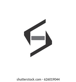 letter s and h logo