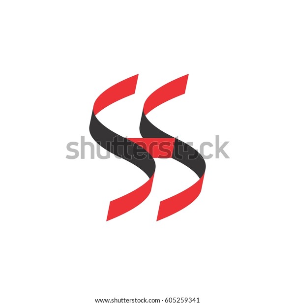 Letter S H Logo Stock Vector (Royalty Free) 605259341