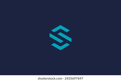 letter s hexagon logo icon design vector design template inspiration