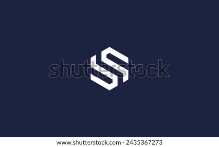 letter s hexagon logo icon design vector design template inspiration